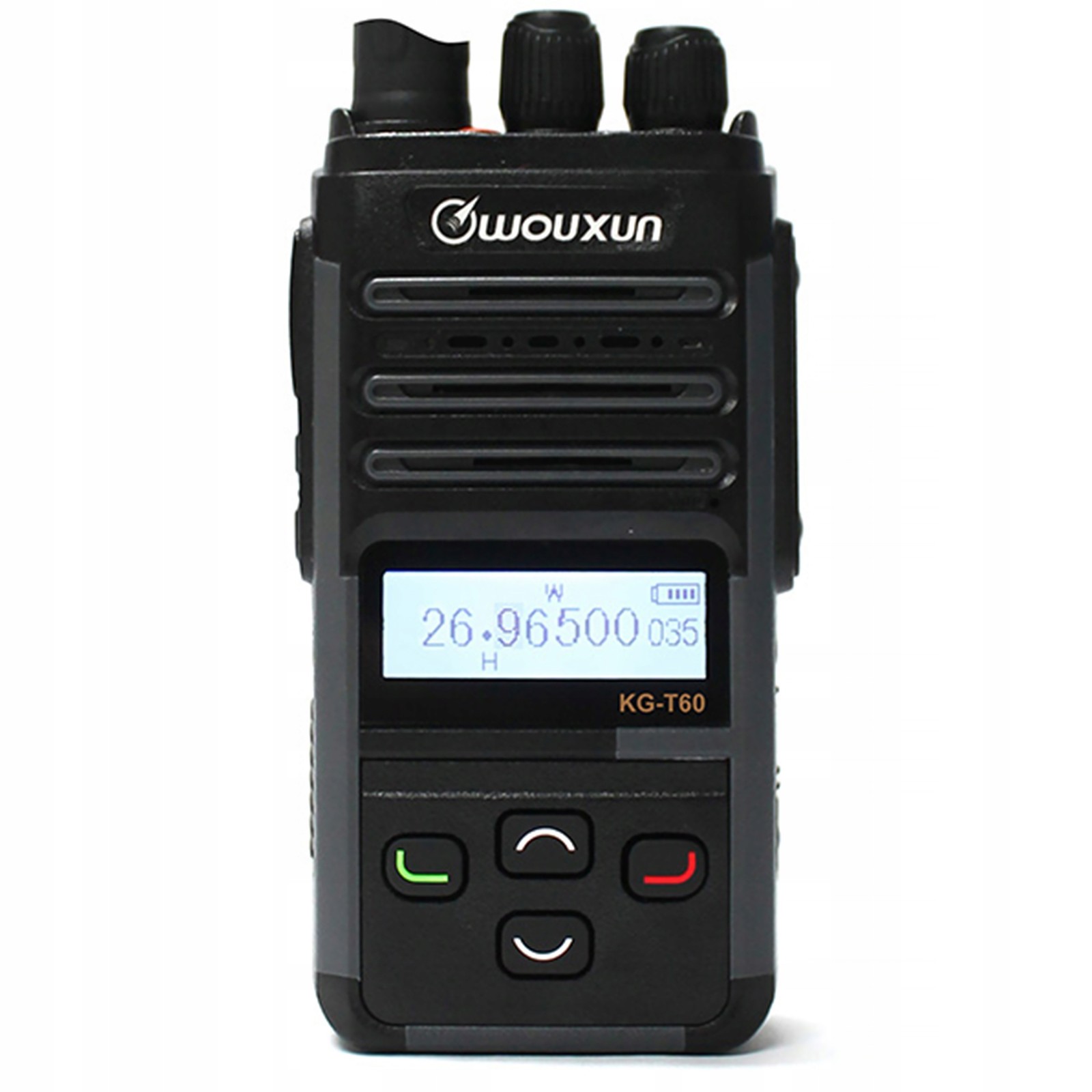 Přenosné Cb ruční rádio Wouxun KG-T60 Baterie Usb-c nabíjení