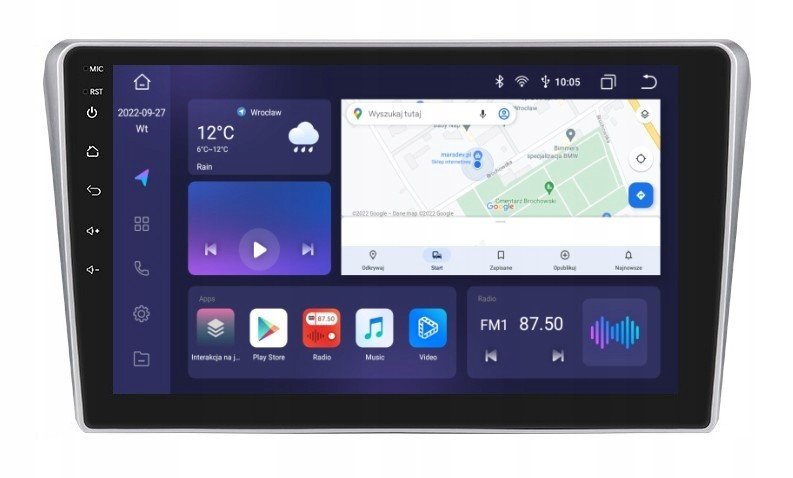 Rádio 2DIN Navigace Android Toyota Avensis T25 3/32 Gb Dsp Carplay