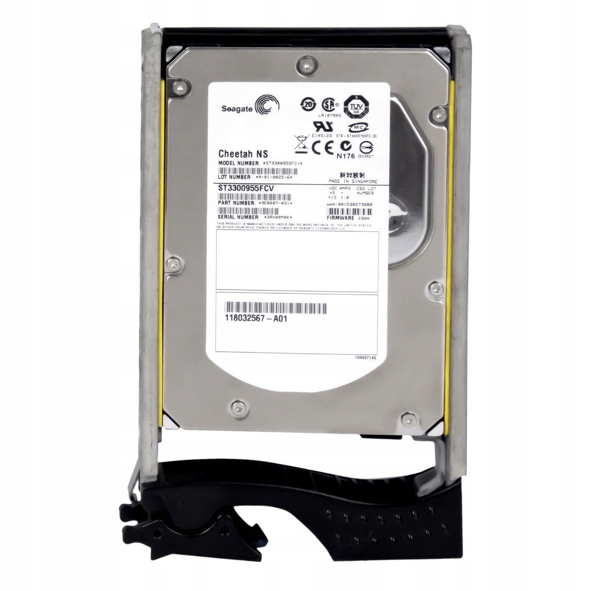 Emc 118032567-A01 300GB 10K 16MB Fc 4Gbps 3,5'' ST3300955FCV