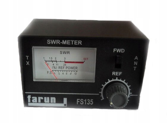 Swr odměrka Farun FS-135 měřidlo Swr základní