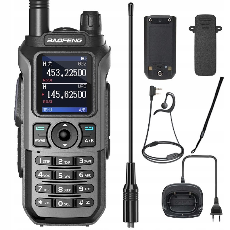 Radiotelefon Baofeng UV-21 Pro Walkie Talkie Usb-c skener