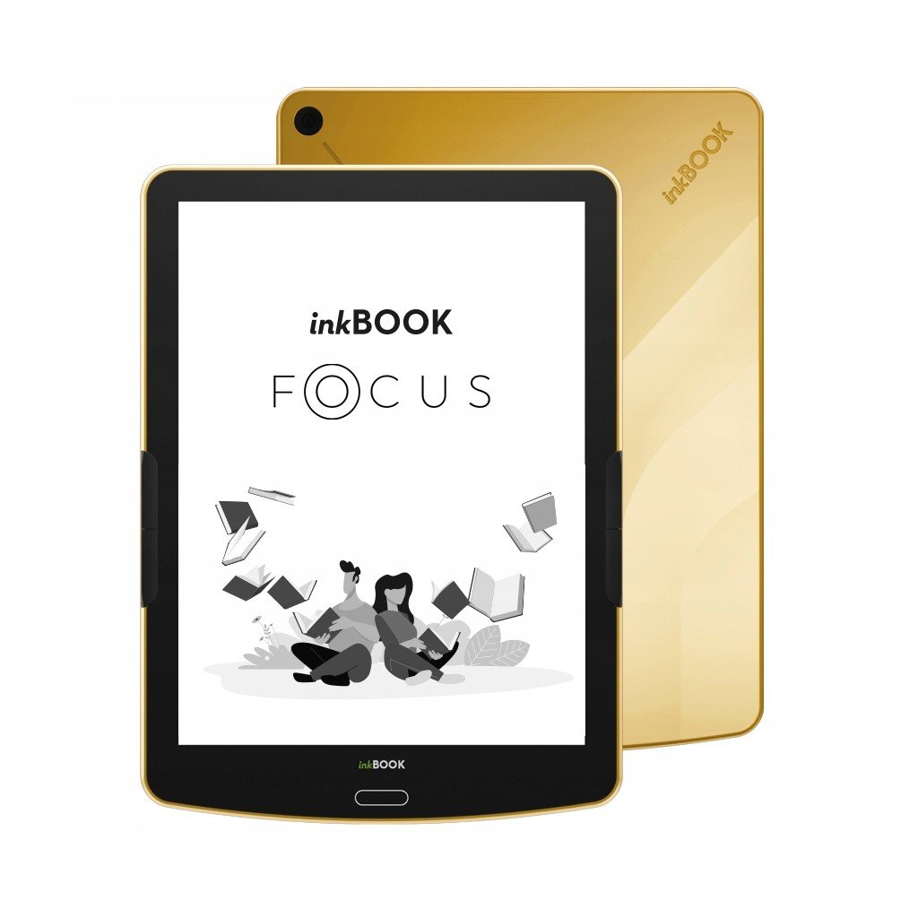 Čtečka ebook inkBOOK Focus Gold 7,8' WiFi Bt 16 Gb
