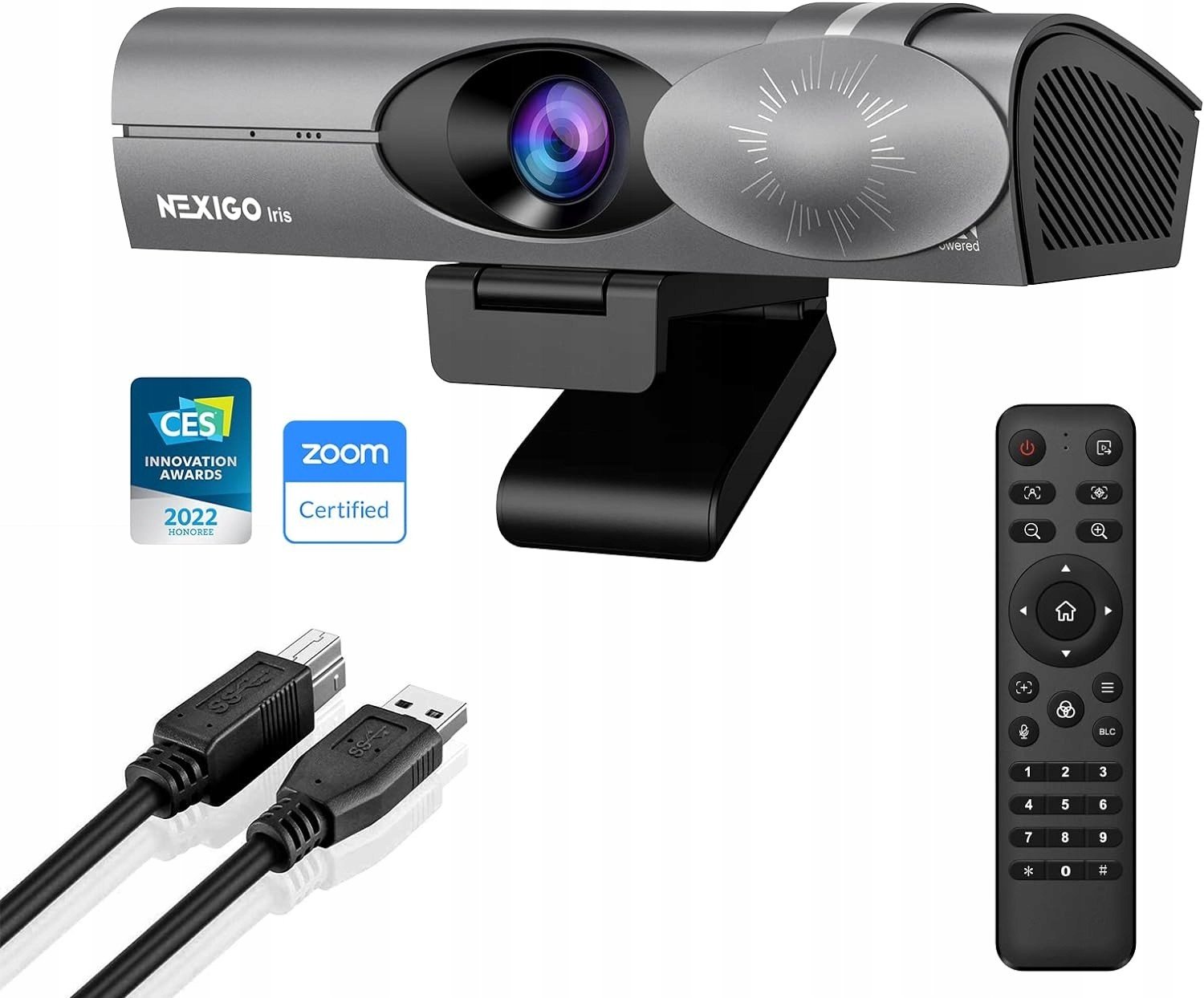 Webkamera 4K Al Senzor Sony Senzor 1/1,8 Palců Mikrofony Nexigo