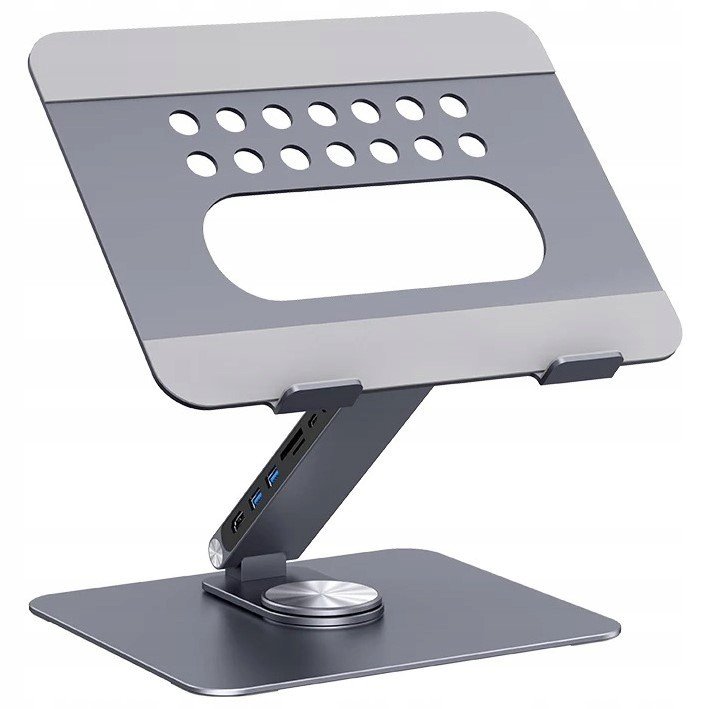Magnetický kovový stojánek pro tablet iPad smartphone 3.0 Usb C Hdmi 4K Sd