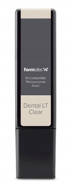 Uv pryskyřice Formlabs Dental Lt Clear 0,5kg 0,5l pro 3D tiskárny
