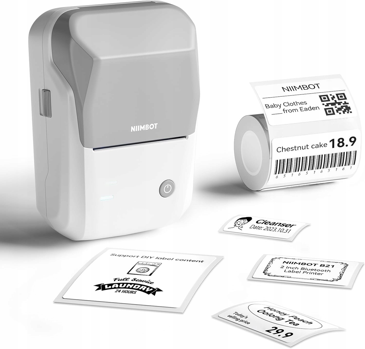 Tiskárna termálních štítků samolepící nálepky B1 NiiMbot grafika