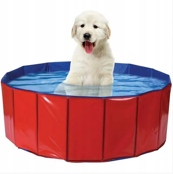 Bazén pro psa zvířata zesílený skládací