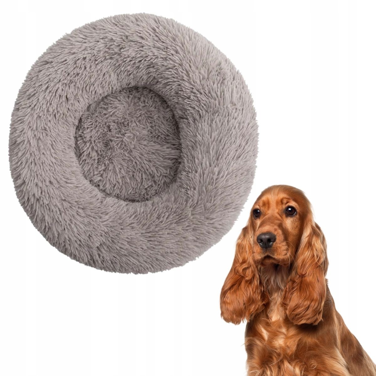 Antistresové pelíšek pro středního psa měkké nadýchané Cozy Chmurka 60cm