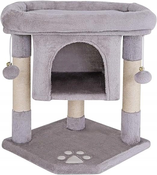 Dibea KB00330 Škrabadlo pro kočky, 60 cm, světle šedá