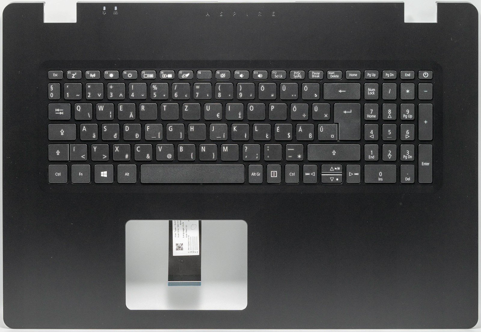 Palmrest Pouzdro Klávesnice Acer Aspire A317-51G 6B.HEKN2.020