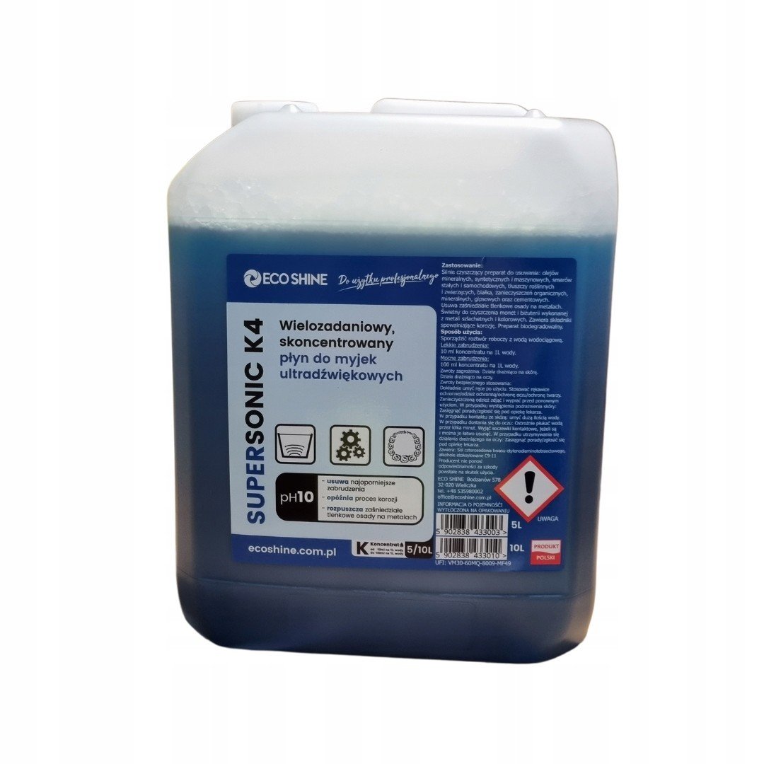 Supersonic K4 10l Ultrazvukový mycí koncentrát