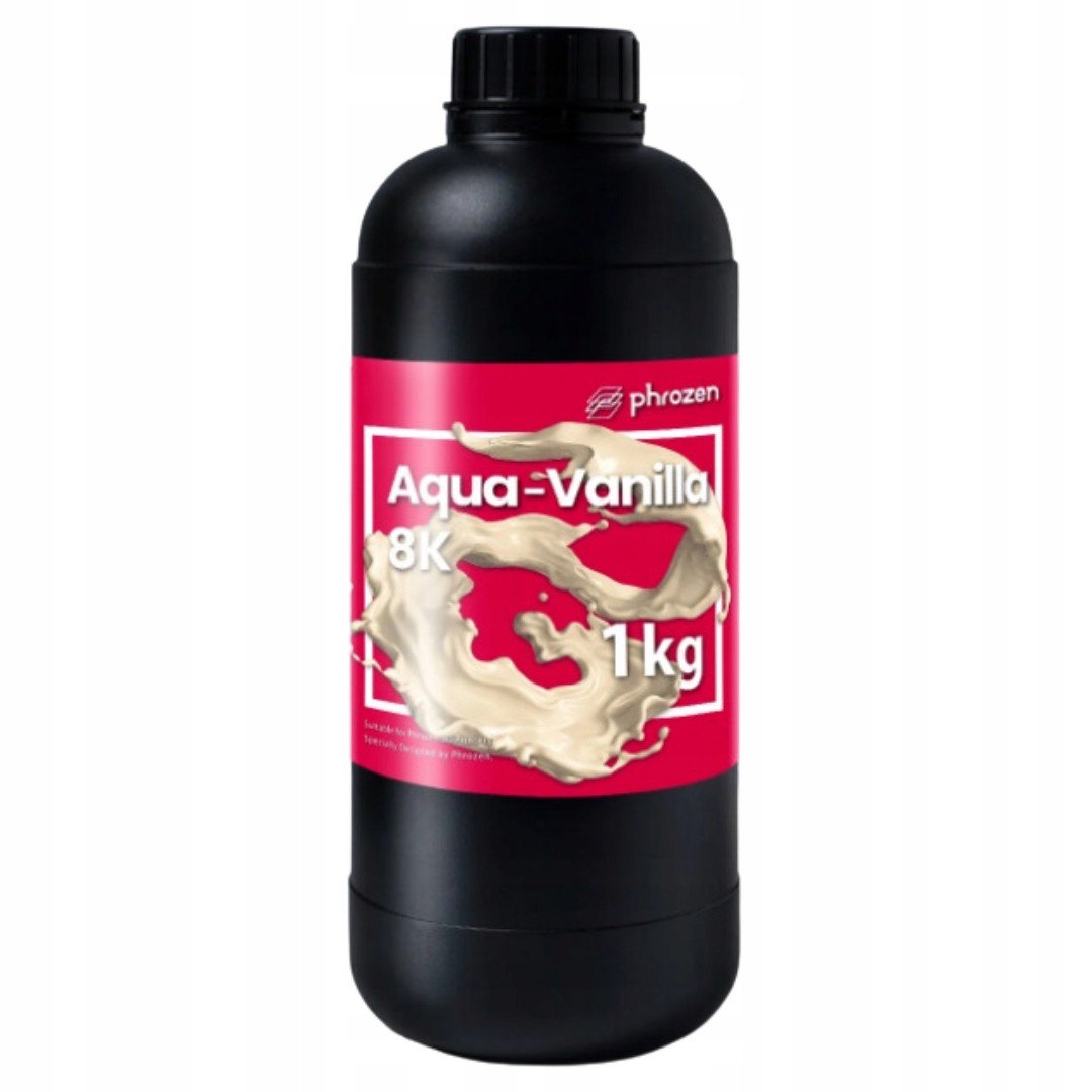 Uv pryskyřice Phrozen Aqua Resin Vanilla 8K 1kg 1l pro 3D tiskárnu