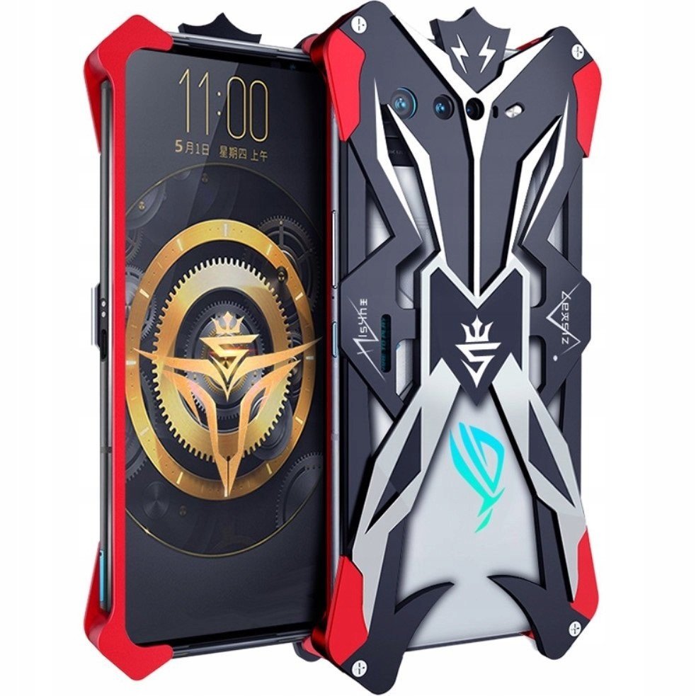Hliníkové pancéřové pouzdro pro Asus Rog Phone 7 5G, pouzdro Alu case