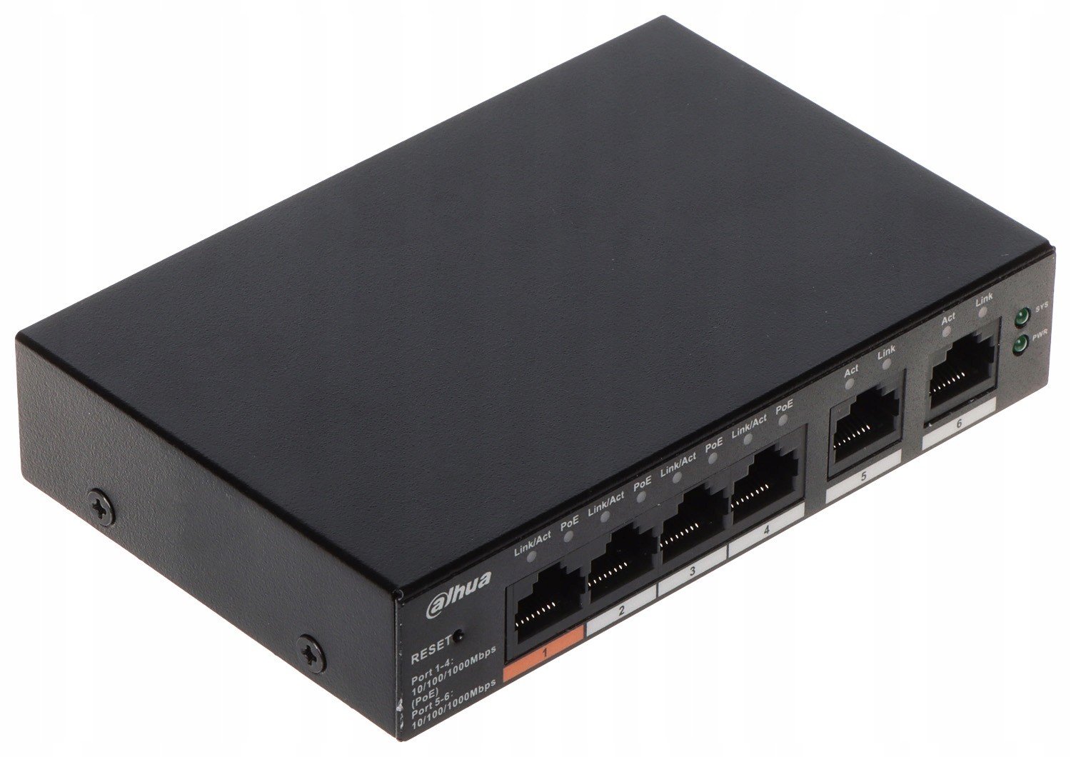Switch Poe CS4006-4GT-60 4PORTOVÝ Dahua