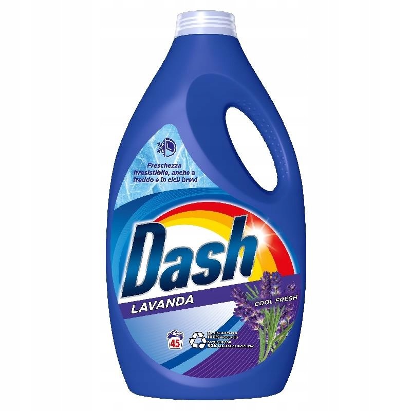 Levandulová levandule tekutý prací prostředek 45 praní italský Dash dovezený