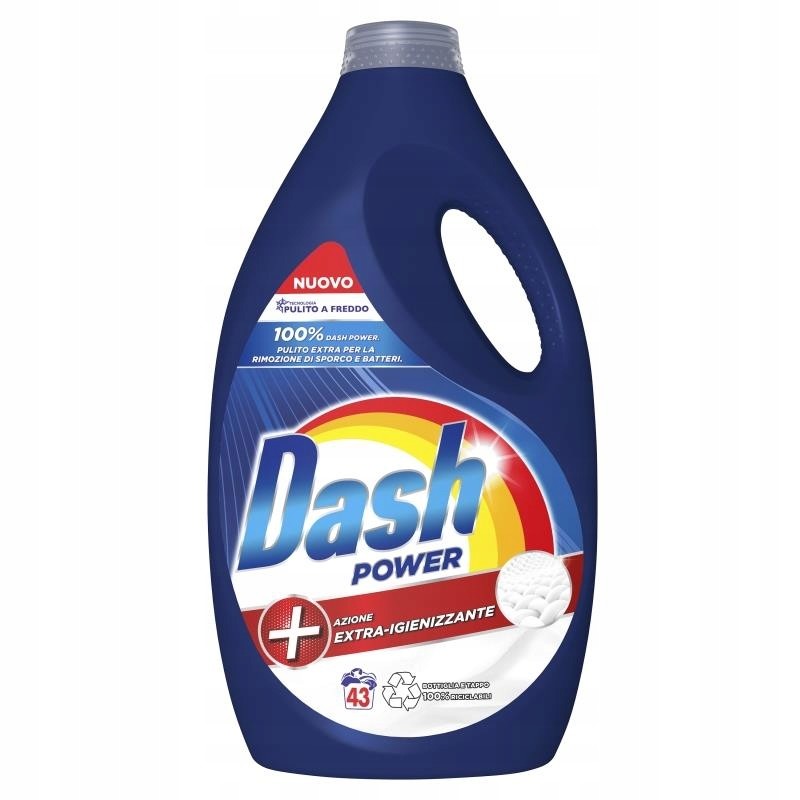 Dash z Itálie Tekutý prací prostředek 43 praní dezinfekční kvalita ze západu