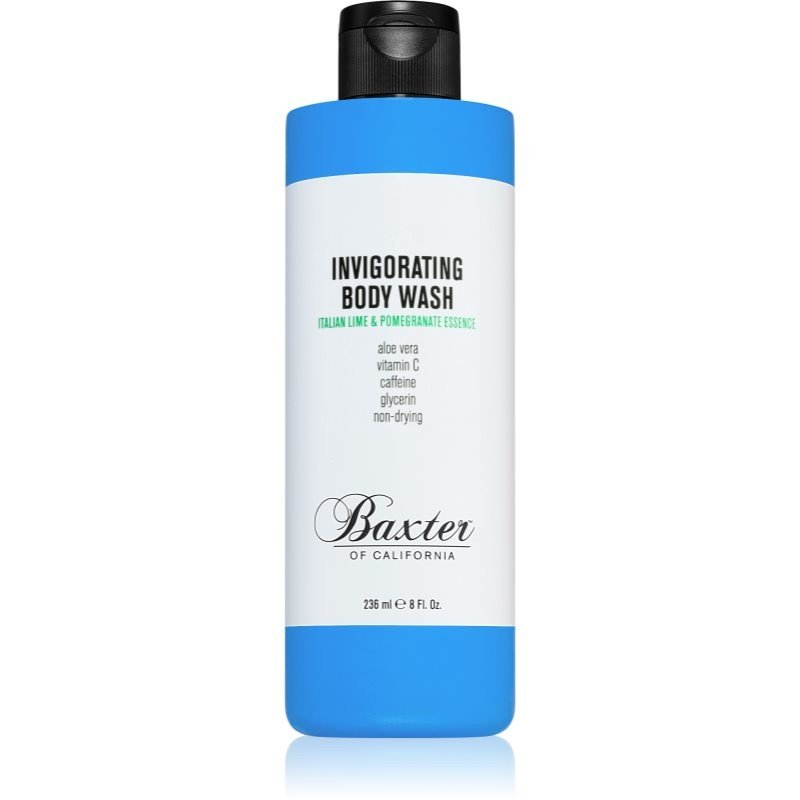 Baxter of California Invigorating sprchový gel na tělo 236 ml