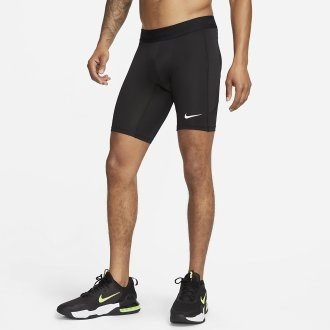 Nike dlouhé fitness kraťasy Nike Pro černé FB7963-010
