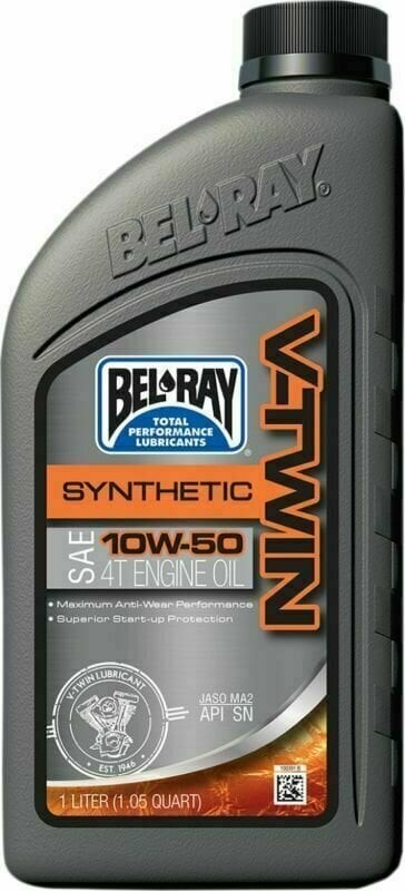 Bel-Ray V-Twin Synthetic 10W-50 1L Motorový olej