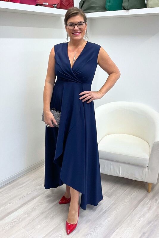 Tmavě modré společenské šaty Bosca Fashion Gracia 42