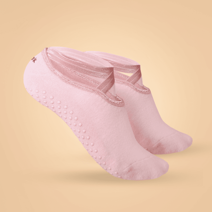 Ponožky Grip Yoga Socks Pink M - BeastPink
