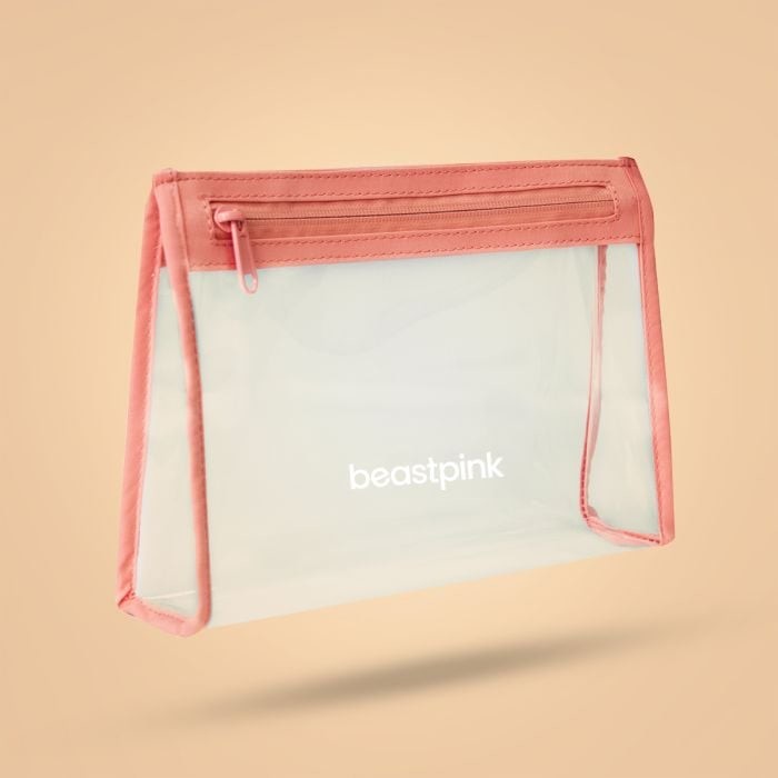 Toaletní taška Transparent - BeastPink