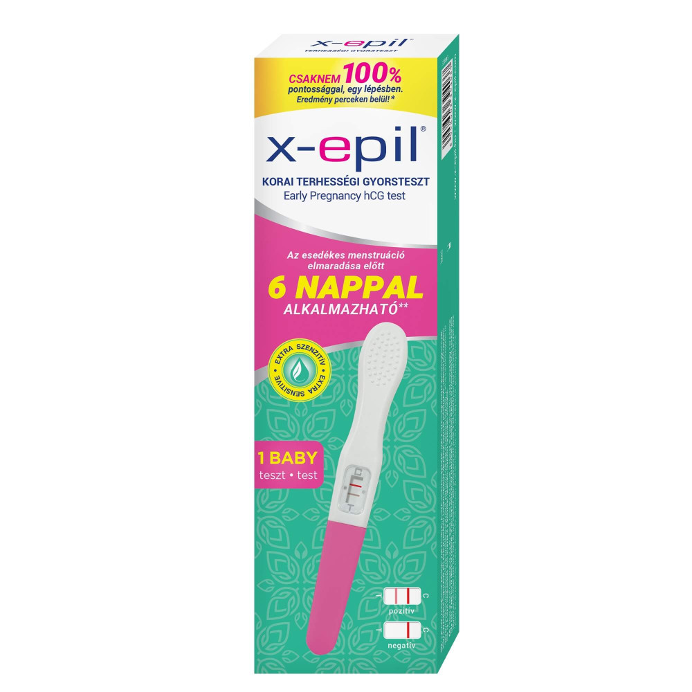 Rychlý těhotenský test X-Epil (1ks)