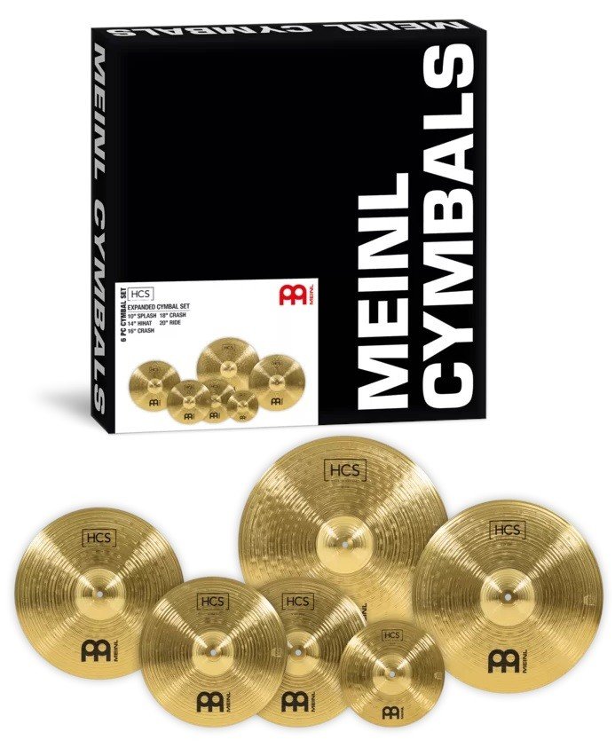 Meinl HCS Expanded Cymbal Set