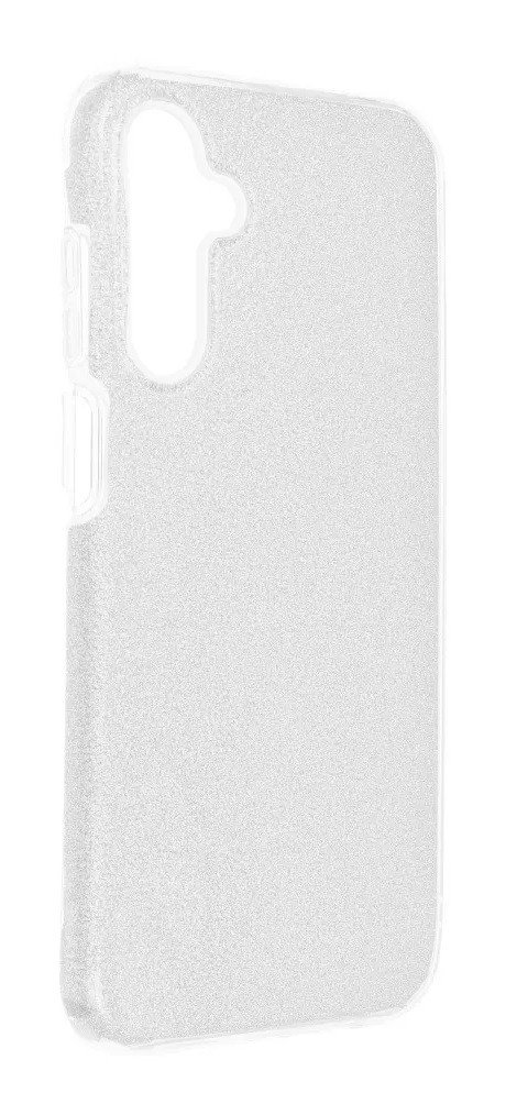 Kryt TopQ Samsung A15 glitter stříbrný 116286