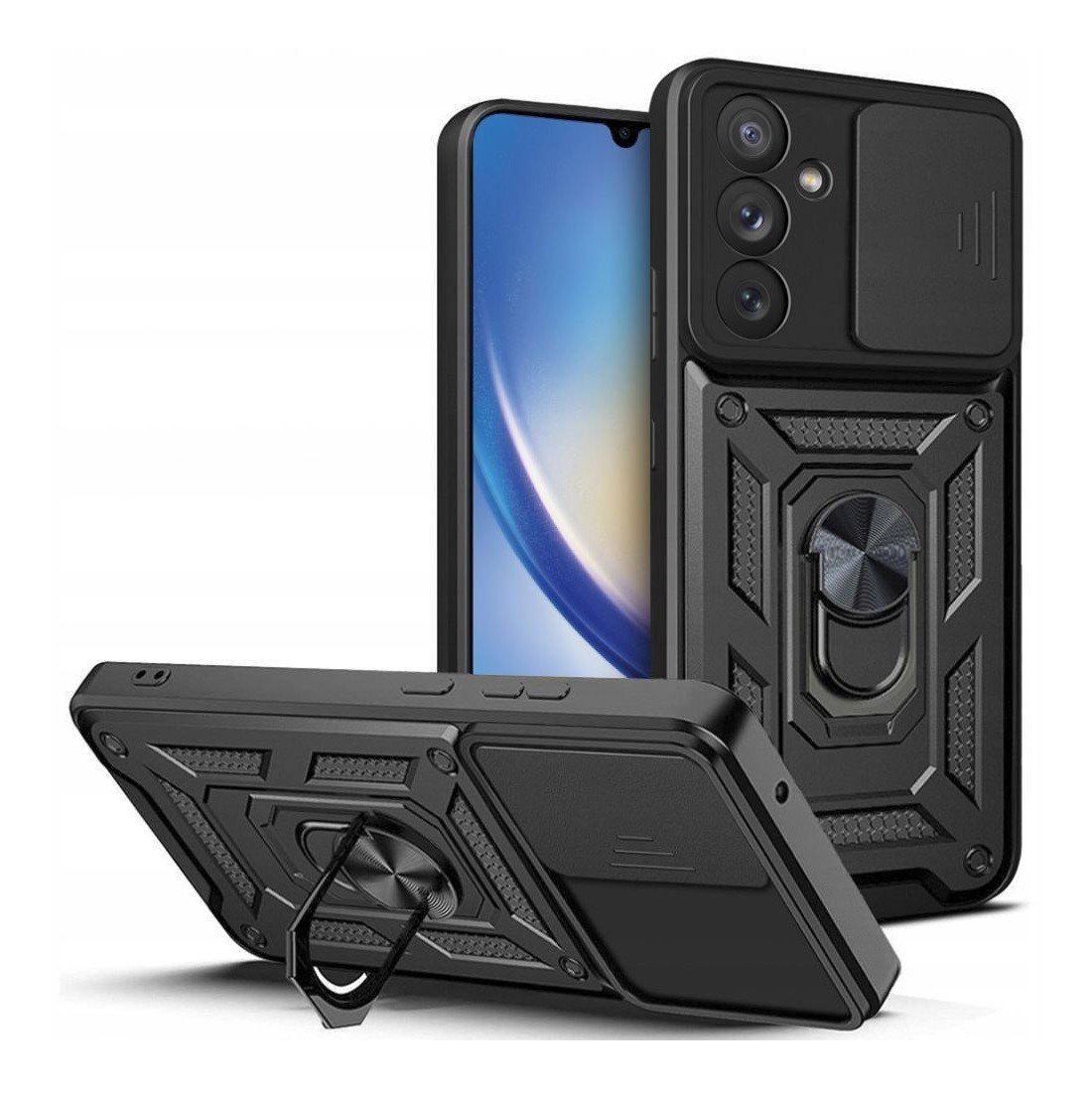 Kryt Armor Lens TopQ Samsung A35 ultra odolný černý 115718