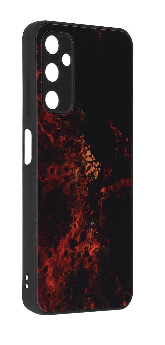 Kryt Techsuit Glaze Samsung A05s pevný Red Nebula 115580