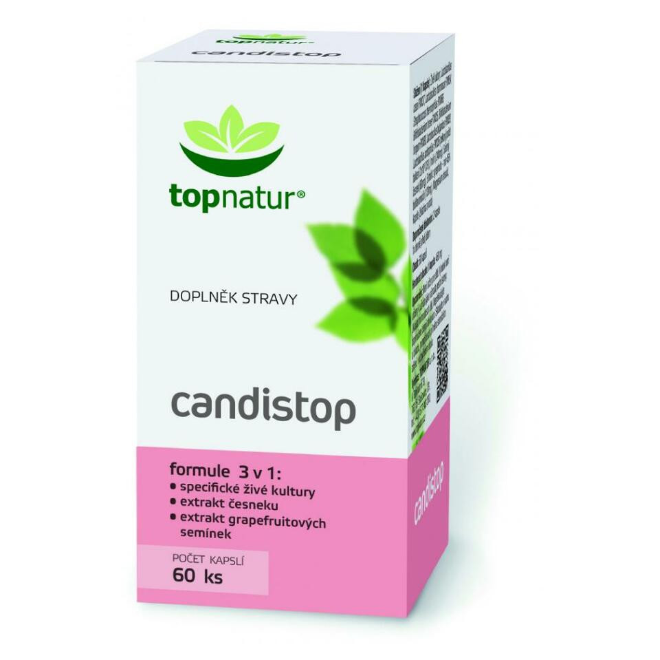 TOPNATUR Candistop 60 tablet, poškozený obal