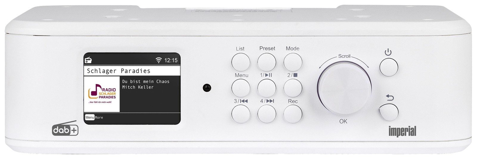 Imperial DABMAN i460 (ws) internetové kuchyňské rádio internetové, DAB plus , FM, FM Bluetooth, internetové rádio, FM, USB, Wi-Fi, nouzové rádio Amazon Music,