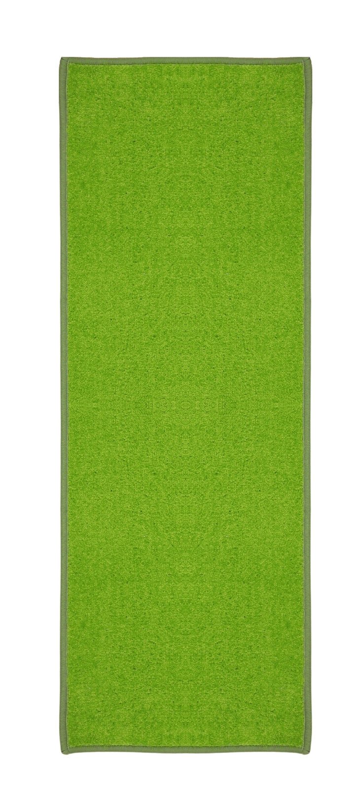AKCE: 114x50 cm s obšitím Běhoun na míru Eton zelený 41  s obšitím - šíře 50 cm s obšitím Vopi koberce