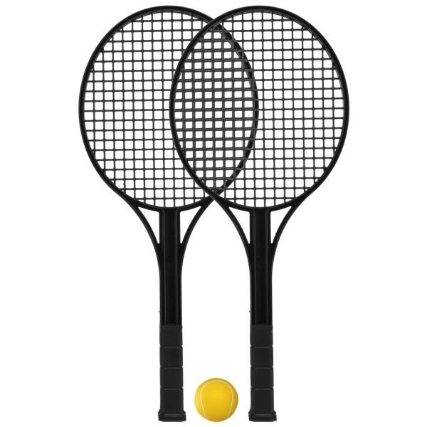 Kensis SOFT TENNIS SET Sada na líný tenis, černá, veľkosť UNI