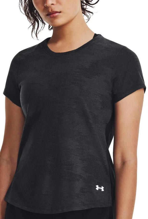 Triko Under Armour UA Streaker Speed Camo SS-BLK