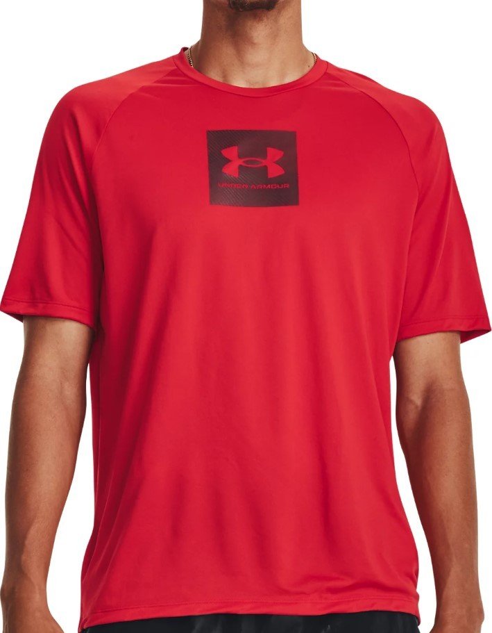 Triko Under Armour UA Tech Prt Fill SS-RED