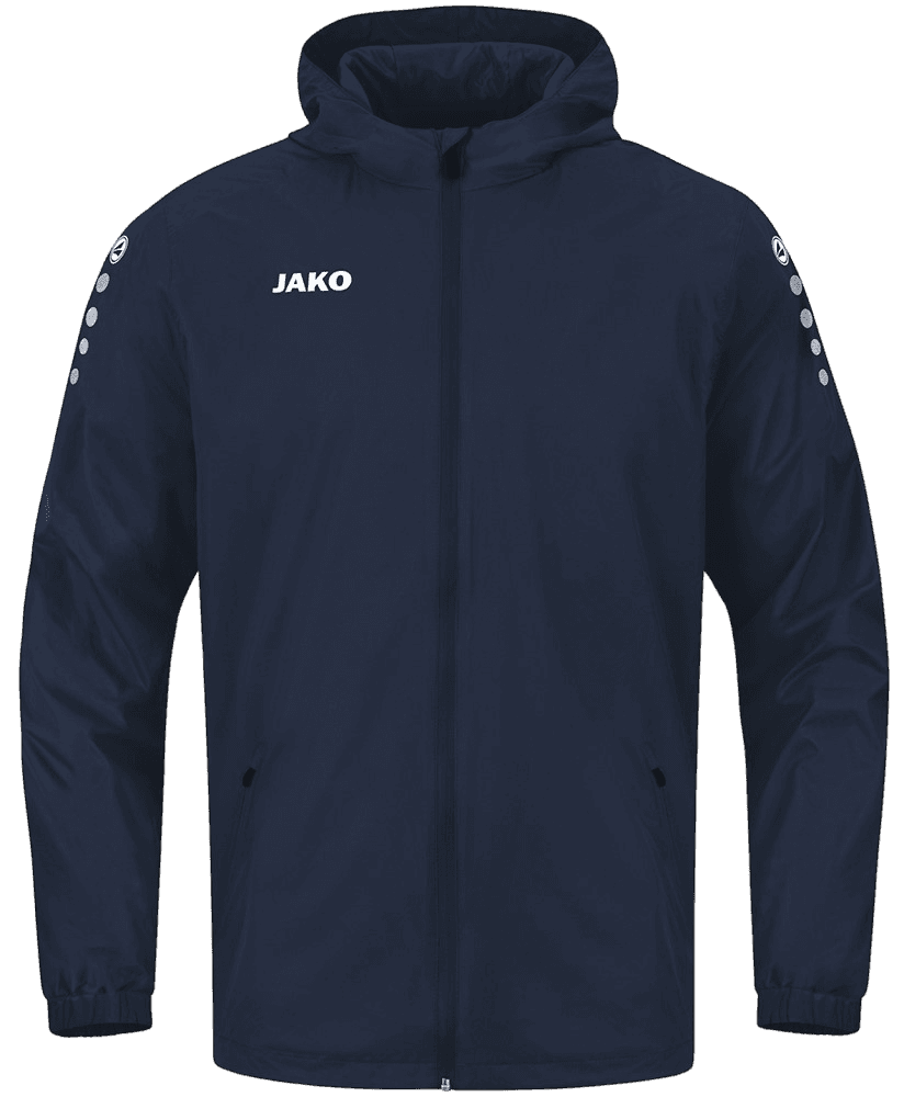 Bunda s kapucí Jako All-weather jacket Team 2.0 JR