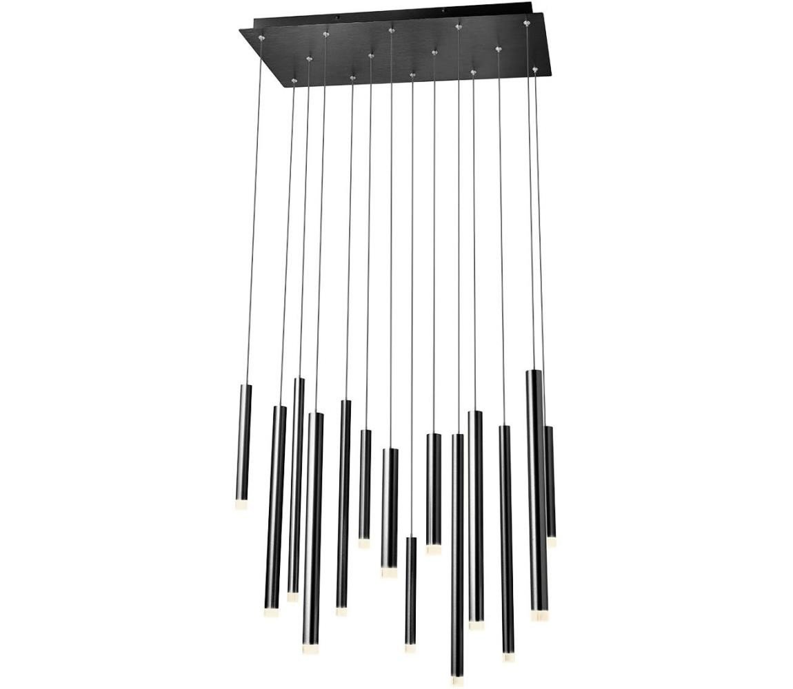 Redo Redo 01-2056 - LED Lustr na lanku MADISON 14xLED/4W/230V černá