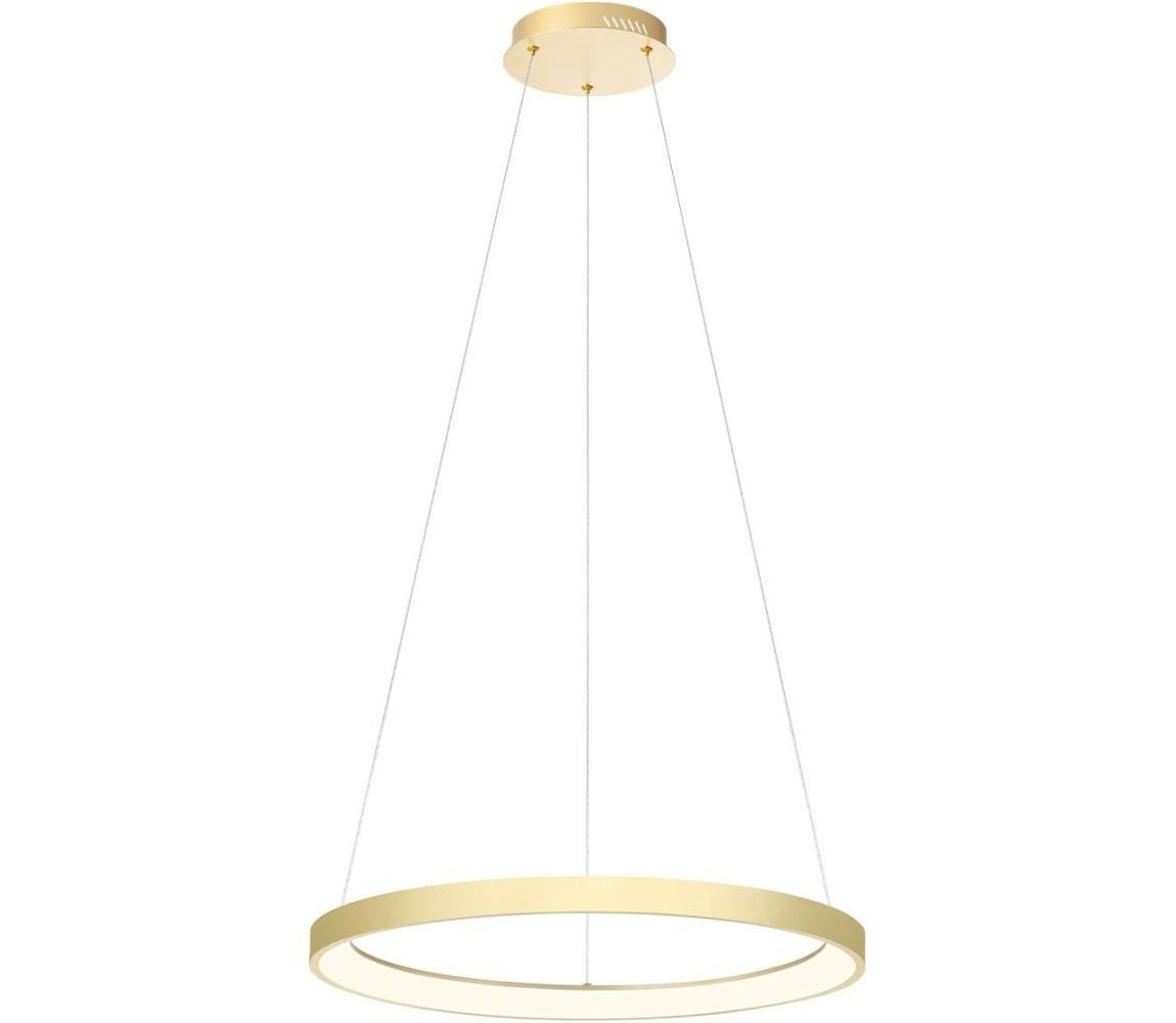 Redo Redo 01-2673-LED Stmívatelný lustr na lanku ICONIC LED/50W/230Vpr. 58 cm zlatá