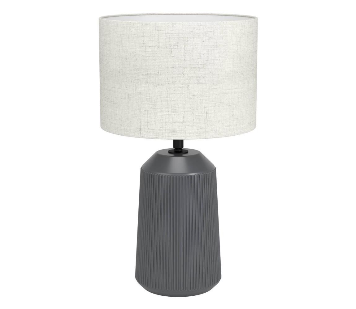 Eglo Eglo 900824 - Stolní lampa CAPALBIO 1xE27/40W/230V šedá