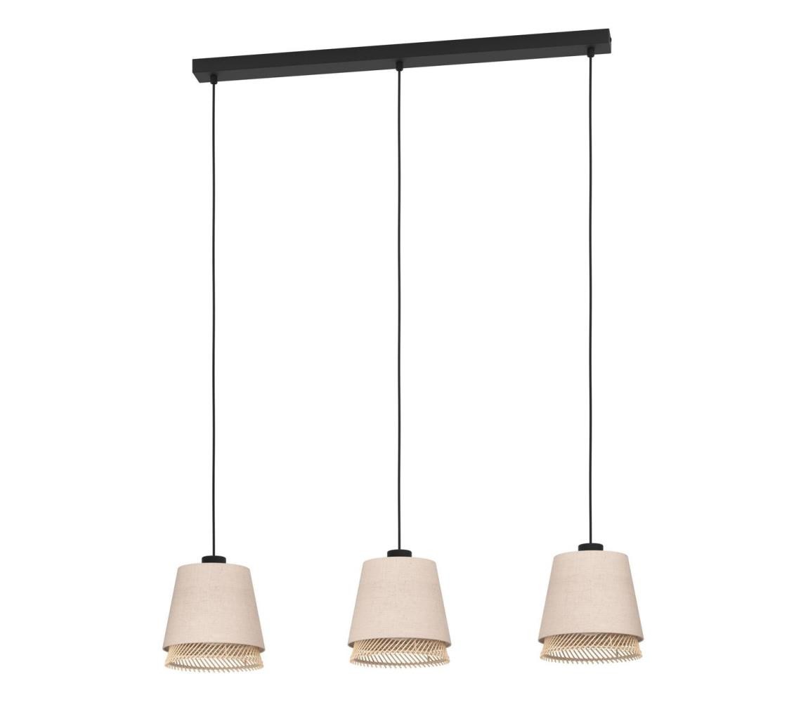 Eglo Eglo 43976 - Lustr na lanku TABLEY 3xE27/40W/230V