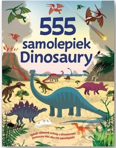 555 samolepiek Dinosaury - Svojtka&Co.