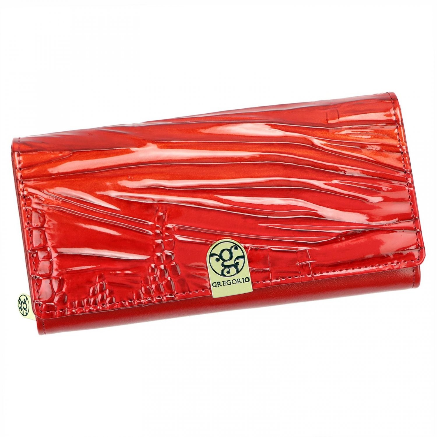 Dámská kožená peněženka červená - Gregorio Storgana červená