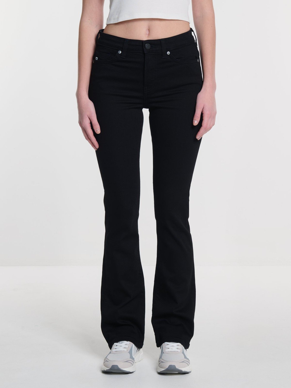 Big Star Woman's Trousers 190040  Denim 908