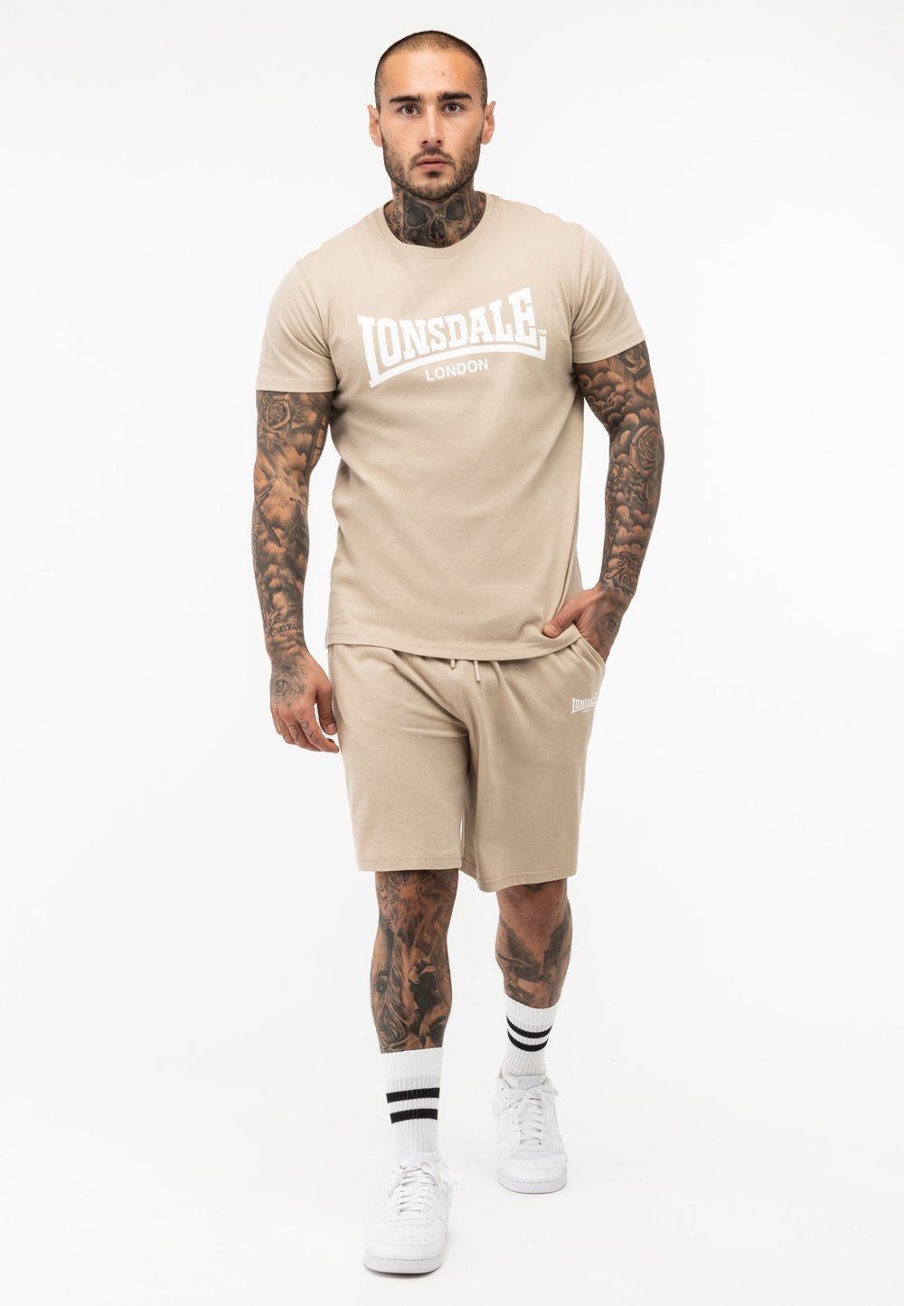 Lonsdale Men's t-shirt & shorts set regular fit