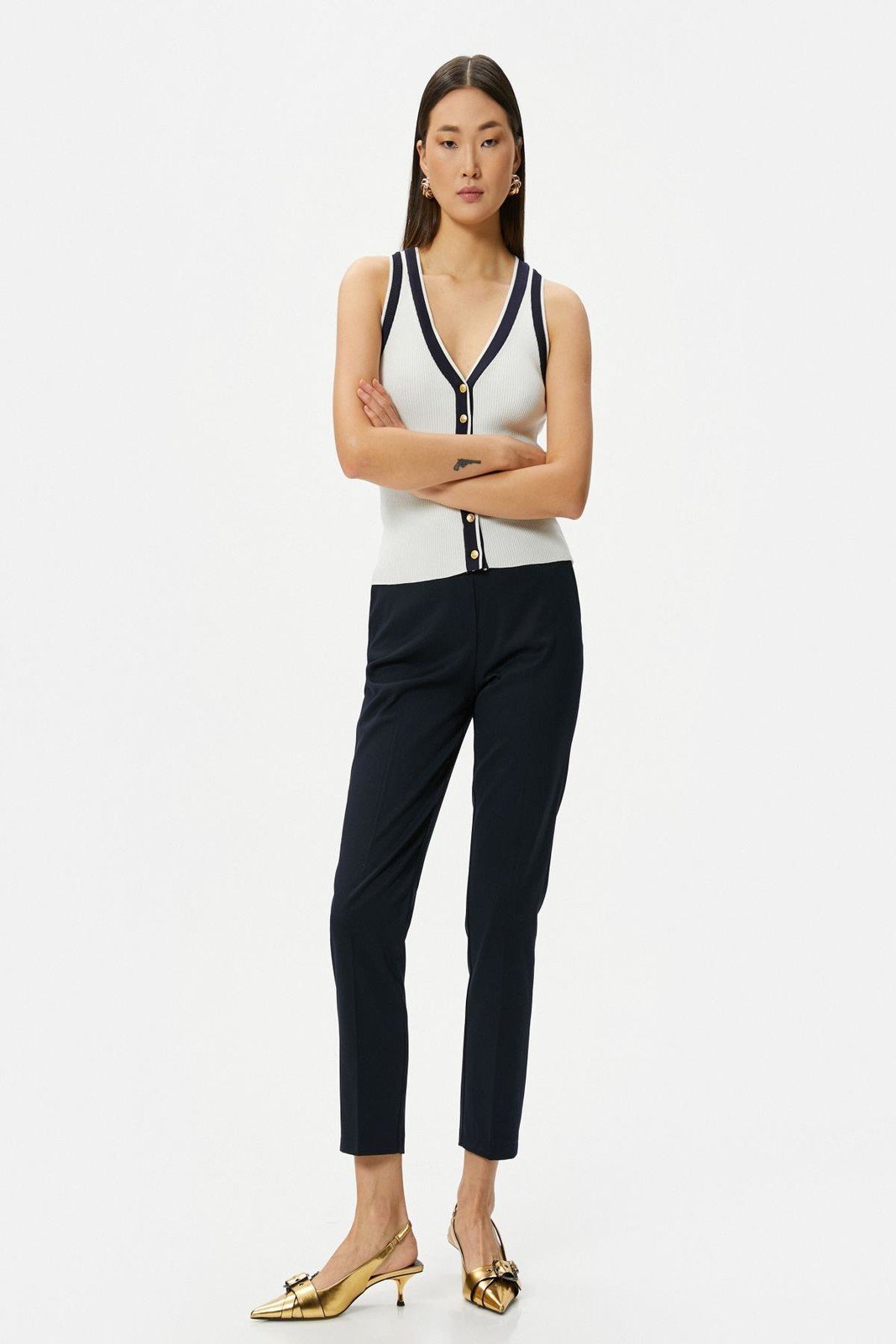 Koton Cigarette Trousers Classic with Pocket Detail