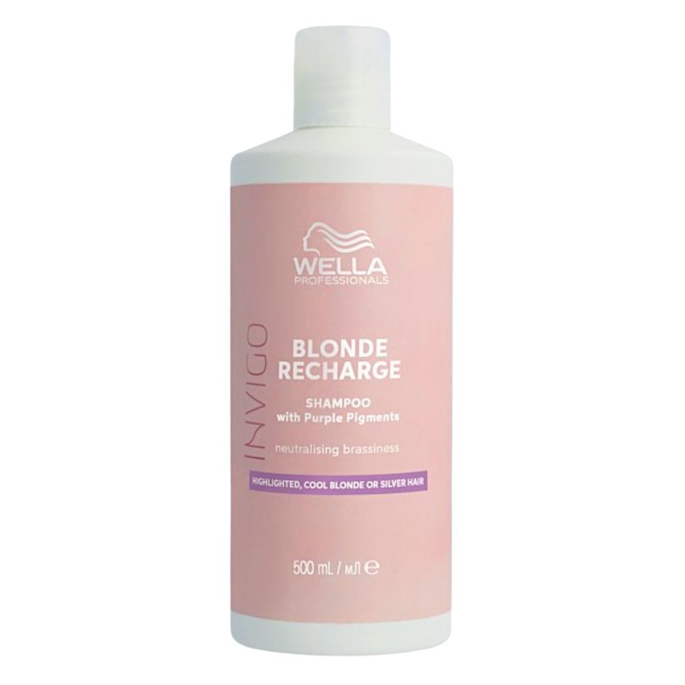 WELLA PROFESSIONALS Wella Professionals Invigo Blonde Recharge Cool Blonde Shampoo 500 ml New