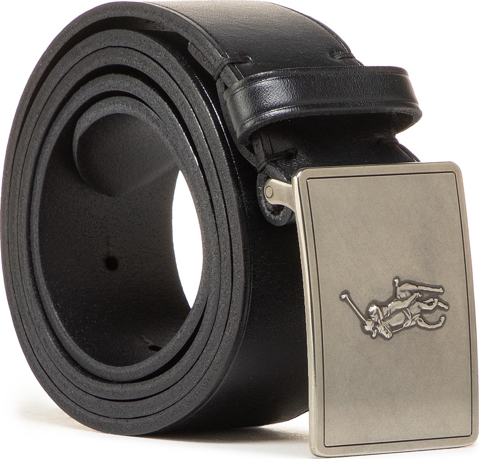Pánský pásek Polo Ralph Lauren 36mm Pp Plaque Belt 405691693001 Black