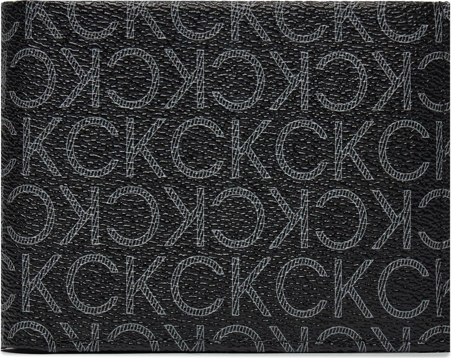 Velká pánská peněženka Calvin Klein Ck Must Mono Trifold 10Cc W/Coi K50K511677 Classic Mono Black 0GJ